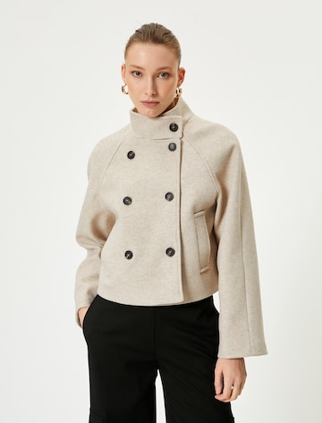 Koton Between-season jacket in Beige: front