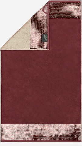 Asciugamano di Cawö in rosso: frontale