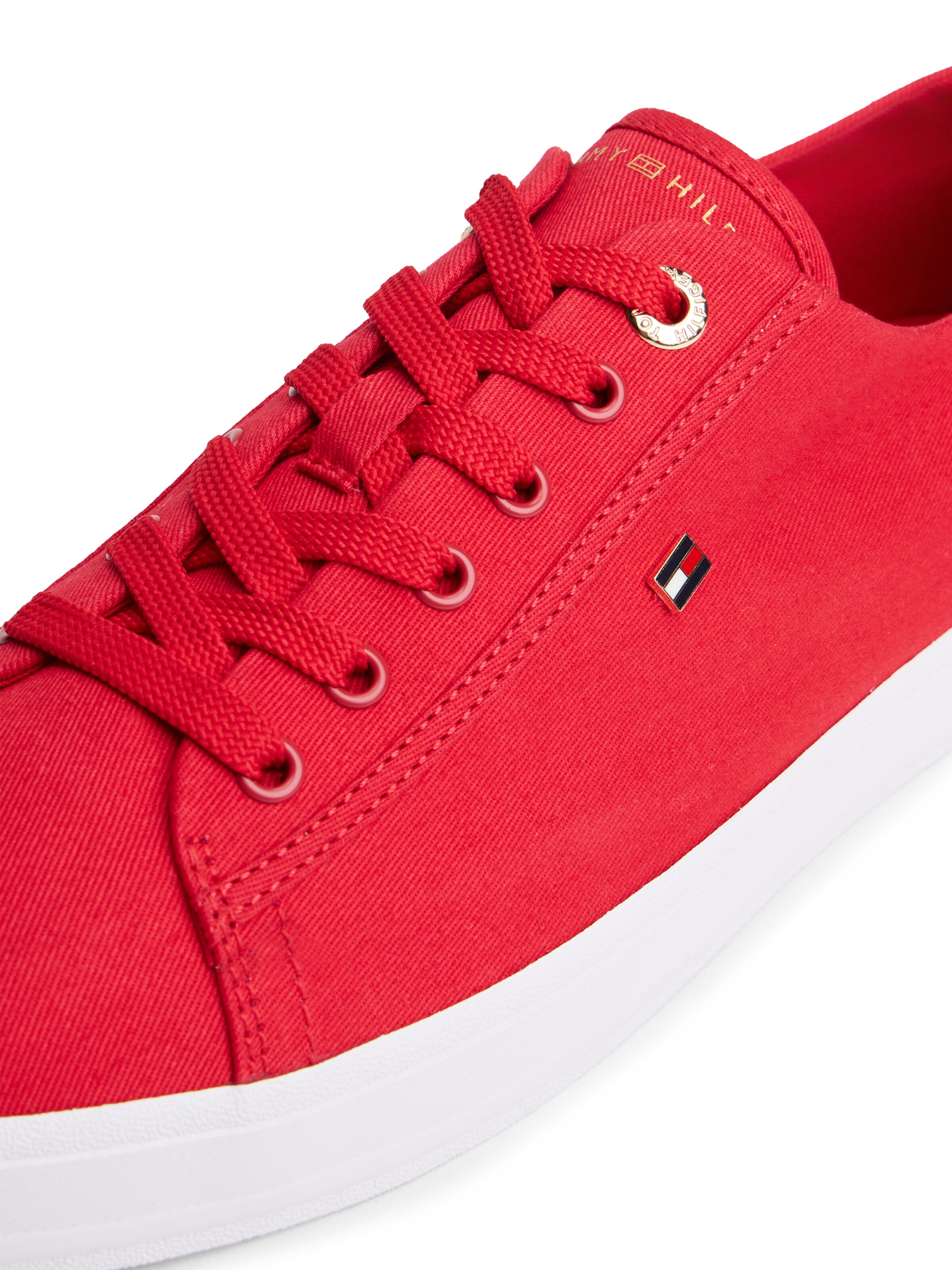 TOMMY HILFIGER Sneaker in Rot