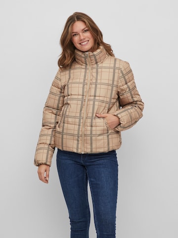 VILA Jacke 'TATE' in Beige: predná strana