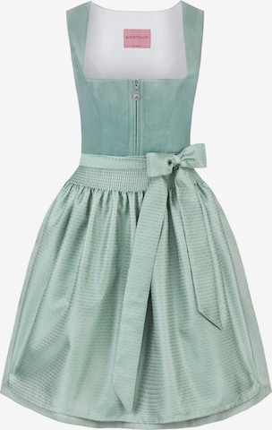 STOCKERPOINT Dirndl 'Mila' in Grün: Vorderseite