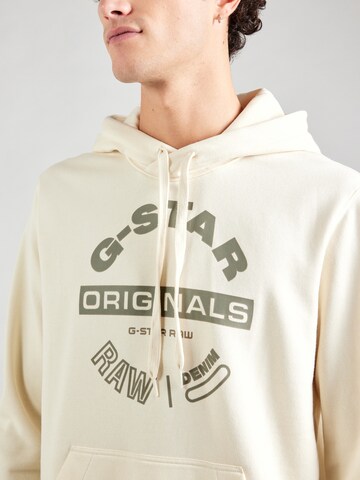 Felpa di G-STAR in beige