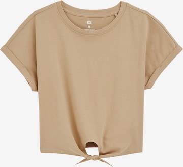 WE Fashion Paita värissä ruskea: etupuoli