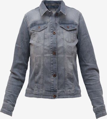 Miracle of Denim Between-Season Jacket 'Jane' in Blue: front