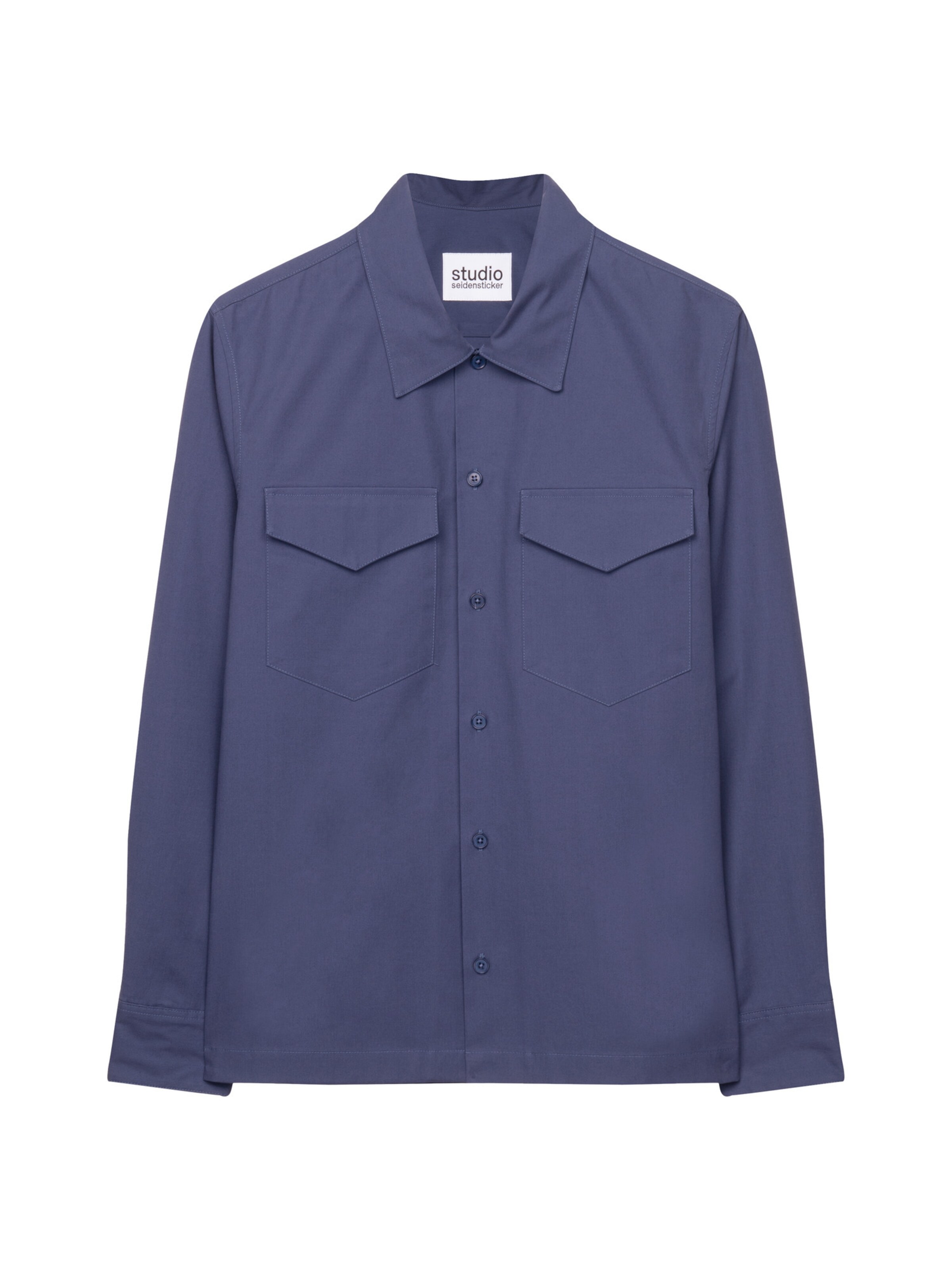 Studio Seidensticker Regular fit Overhemd 'Studio' in Blauw: voorkant