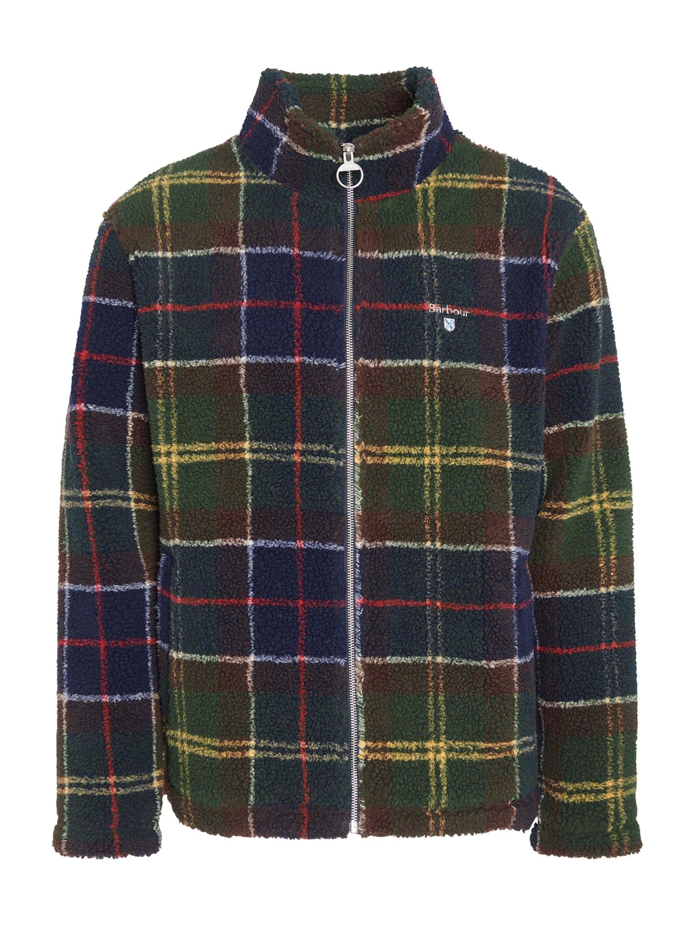 Giacca di pile di Barbour in colori misti: frontale