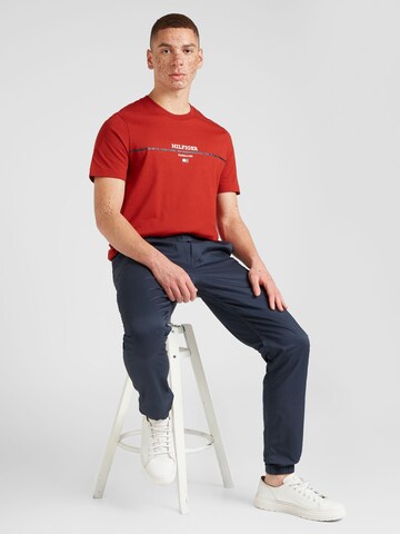 Tapered Pantaloni 'AUSTIN' de la Tommy Jeans pe albastru