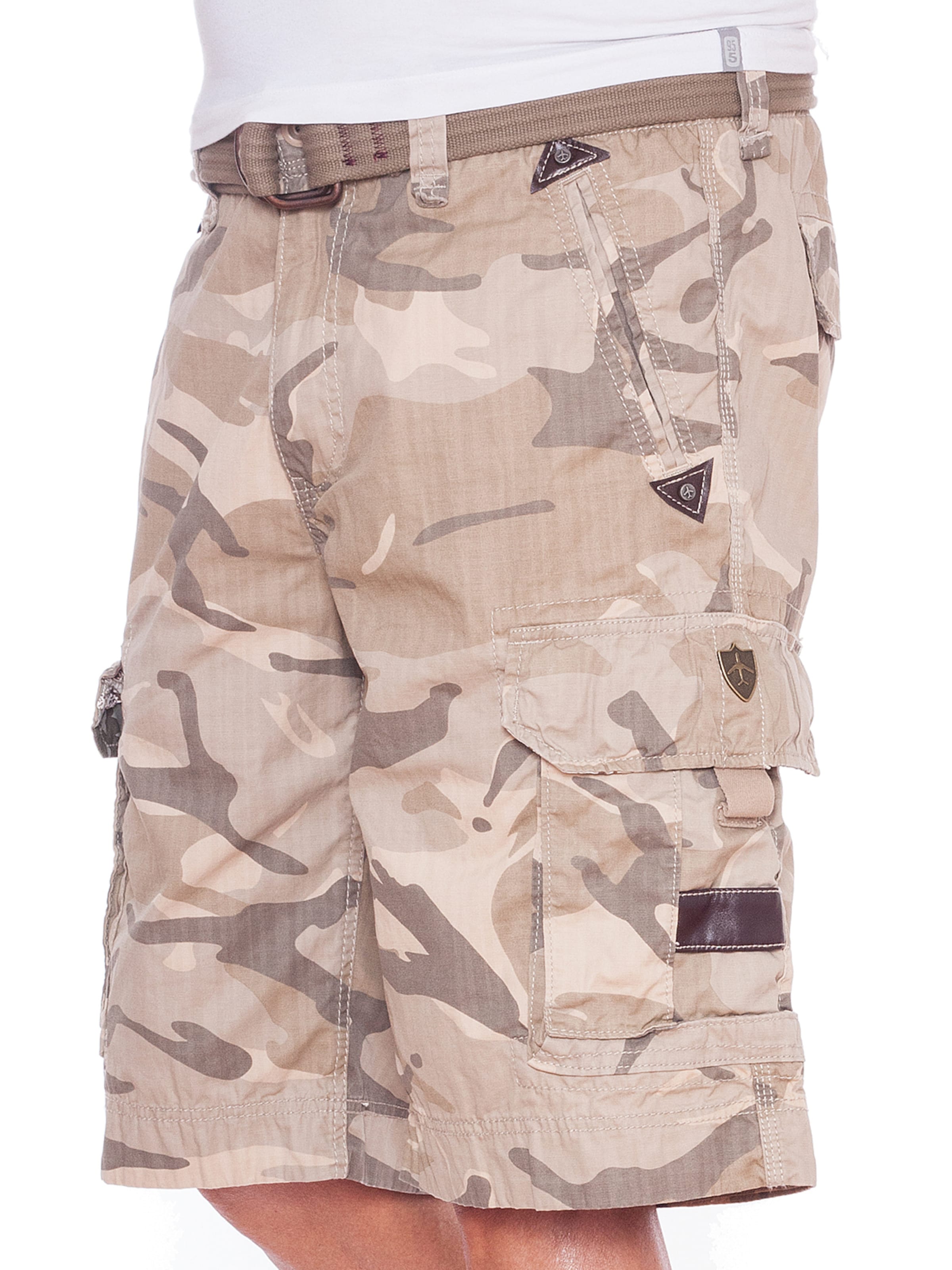 JET LAG Regular Cargo Pants 'Take Off 7' in Beige