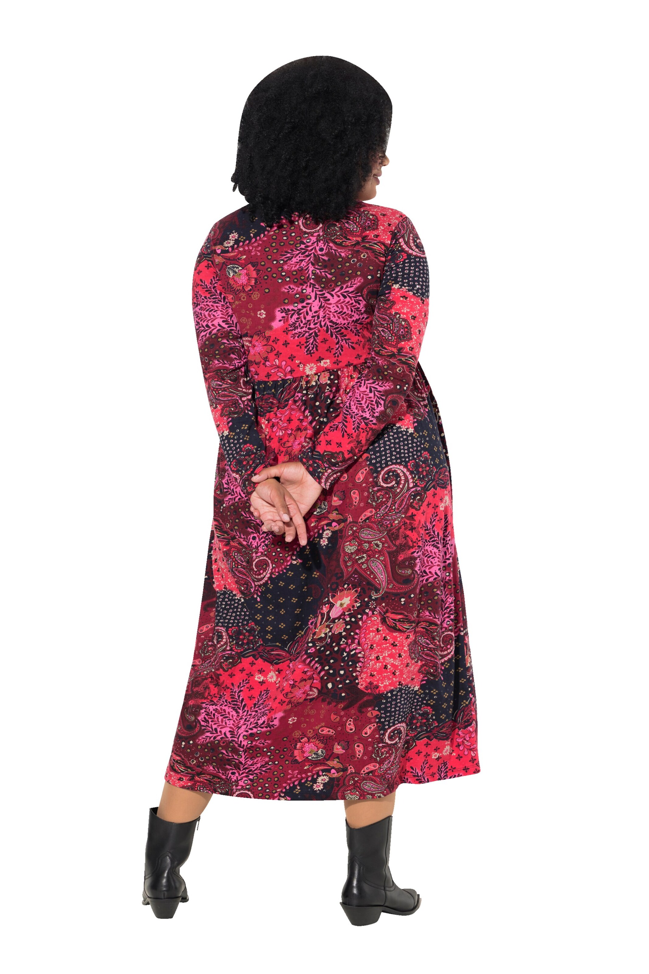 Robe Ulla Popken en rouge