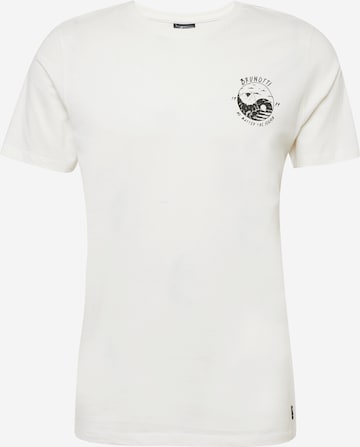 BRUNOTTI Λειτουργικό μπλουζάκι σε λευκό: μπροστά
