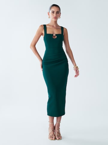 Robe de cocktail 'Mayan' BWLDR en vert
