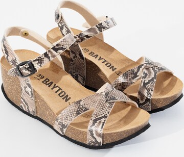 Bayton - Sandalias con hebilla 'Venus' en negro