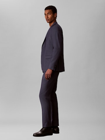 Calvin Klein Regular Fit Sakko in Blau