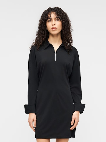 Calvin Klein Jeans Košilové šaty – černá: přední strana