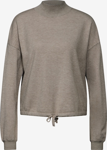 STREET ONE Sweater in Grey: front
