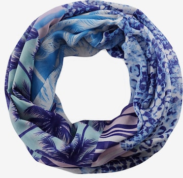 CODELLO Tube Scarf in Blue: front