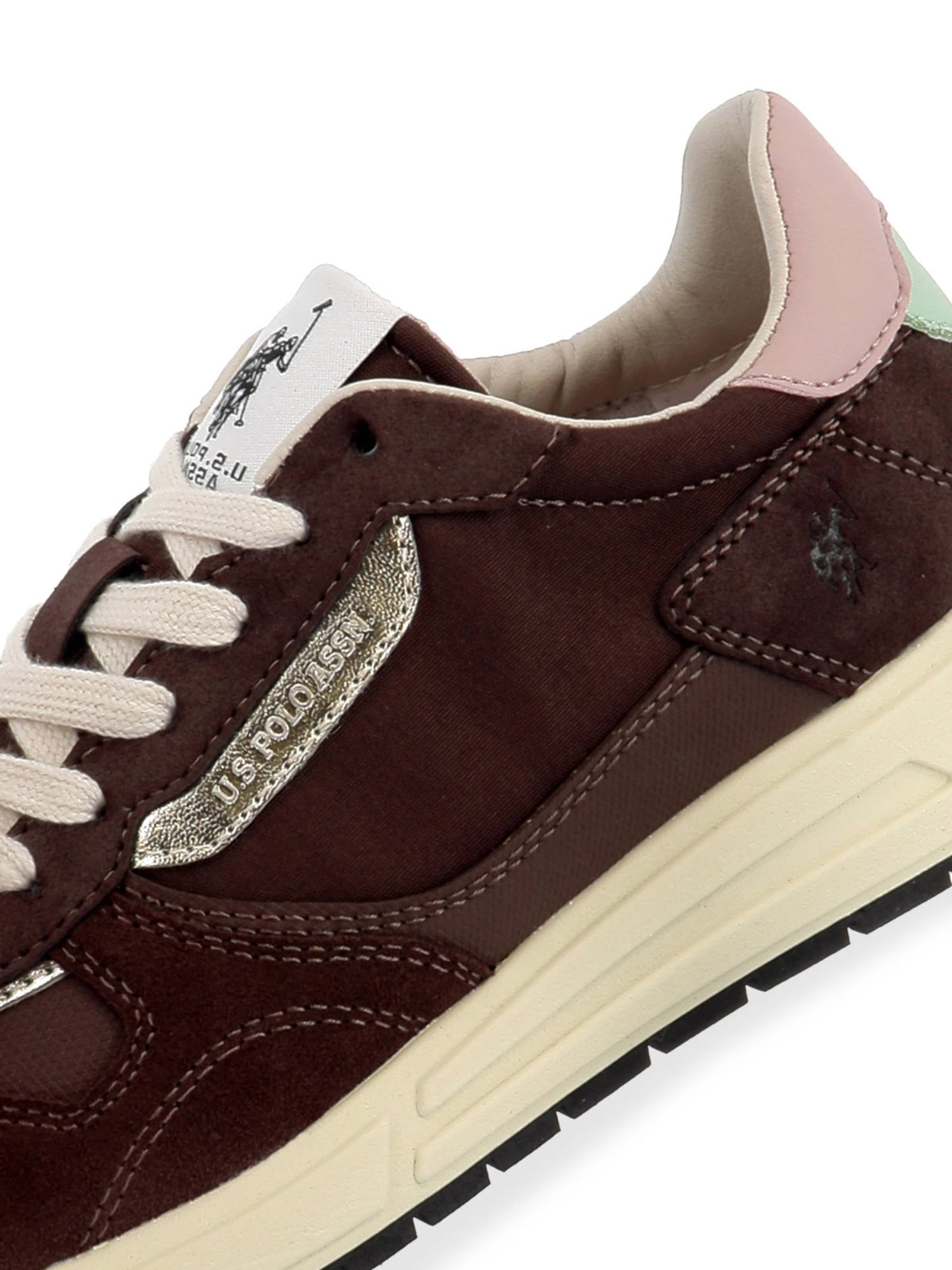 Sneaker bassa 'Seneka' di US POLO ASSN. in marrone