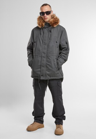 Brandit Átmeneti parka 'Fish Tail' - szürke