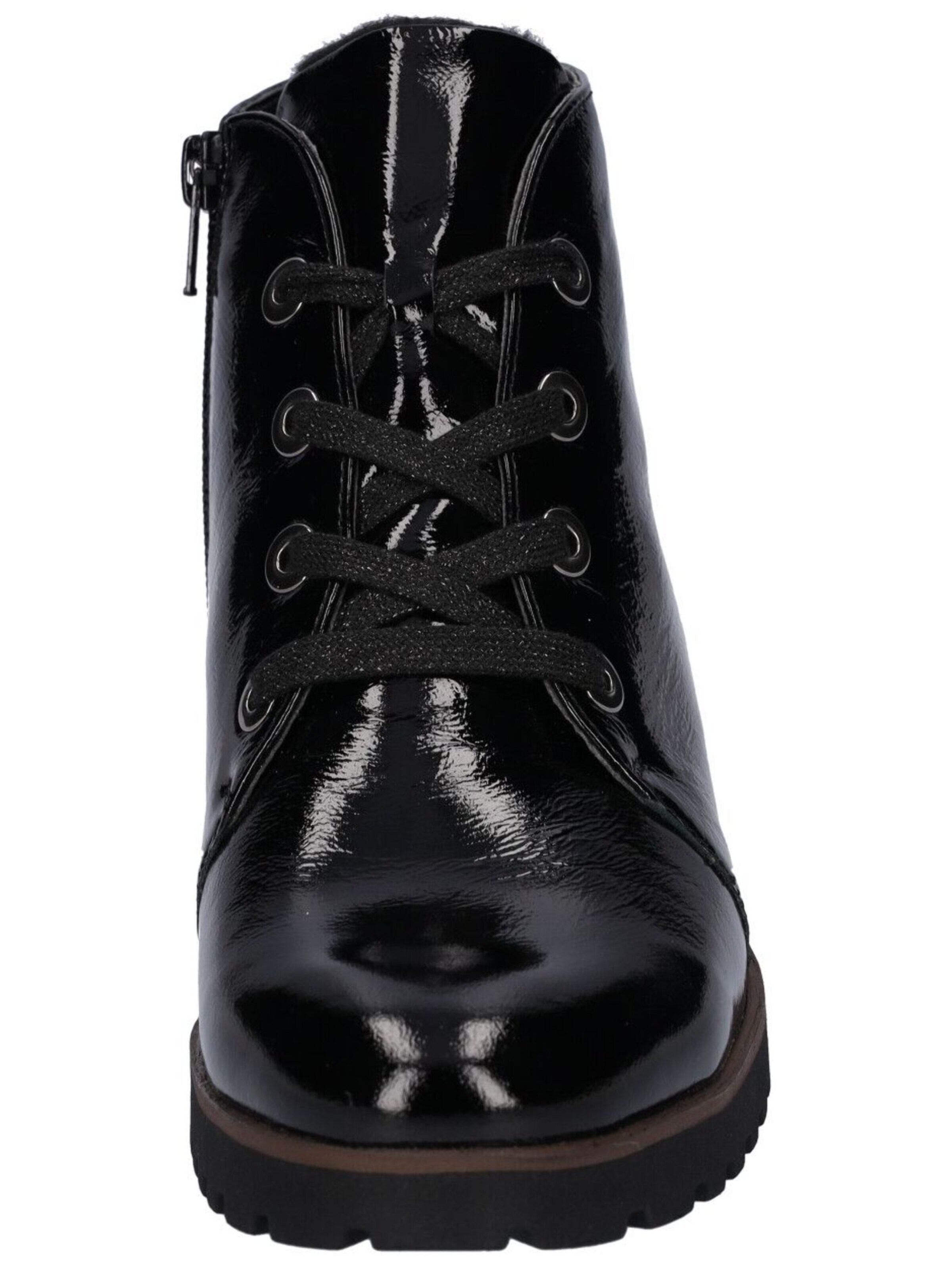 WALDLÄUFER Veterlaarsjes 'Elisa' in Zwart