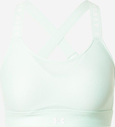 UNDER ARMOUR Sports bra 'Infinity High' in Mint / White, Item view