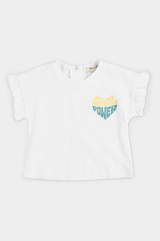 Panço T-Shirt in Weiß: Vorderseite