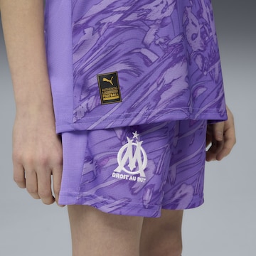 PUMA Regular Sports trousers 'Olympique de Marseille 25/26' in Purple