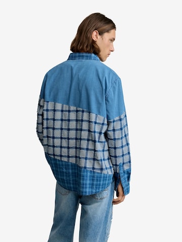 Desigual Regular fit Button Up Shirt in Blue