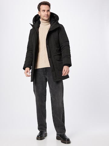 Superdry Vinterparka 'Everest' i sort