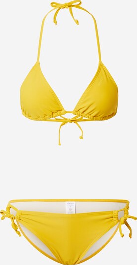 Costum de baie sport 'Laudi' BRUNOTTI pe galben, Vizualizare produs
