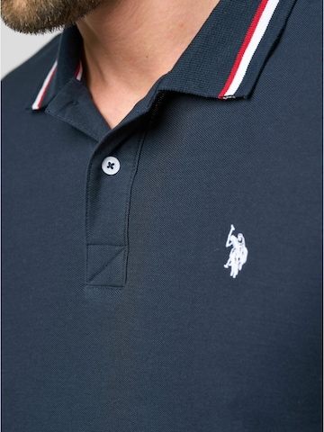 U.S. POLO ASSN. Shirt 'Limited Anniversary' in Blauw