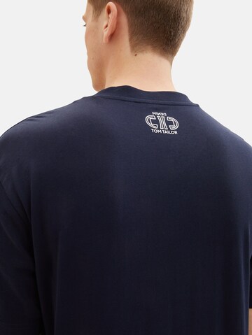 TOM TAILOR DENIM T-Shirt in Blau