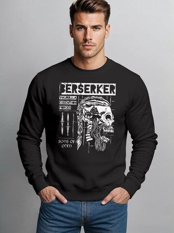 Neverless Sweatshirt 'Valhalla Berserker' in Black
