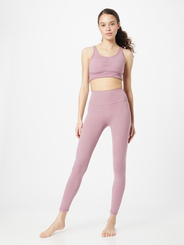 ADIDAS SPORTSWEAR - Skinny Calças de desporto 'Essentials' em roxo