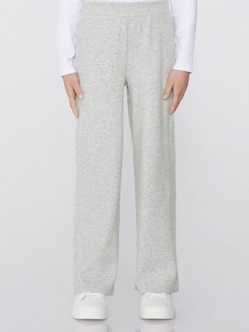 Tezenis Wide leg Pants in Grey: front