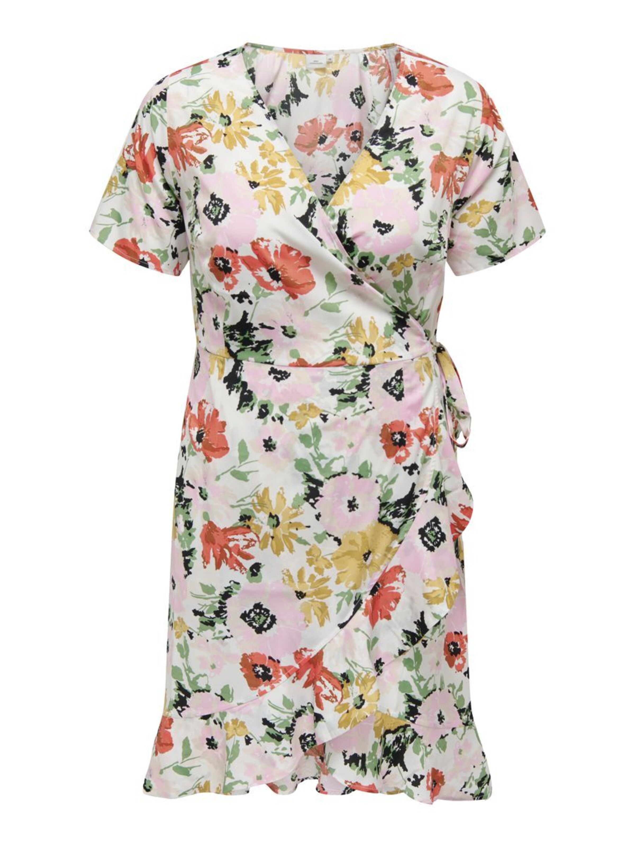 Abito estivo 'CARLivia' di ONLY Carmakoma in bianco: frontale