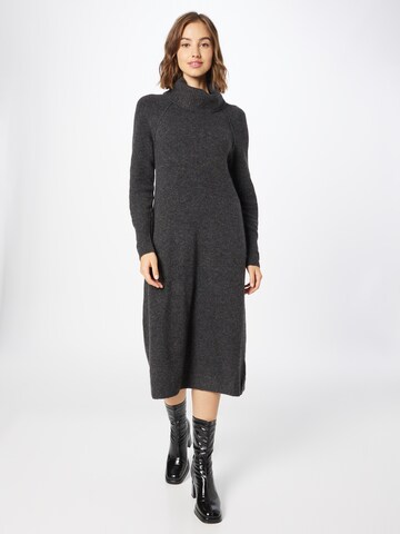 ESPRIT Knitted dress in Grey: front