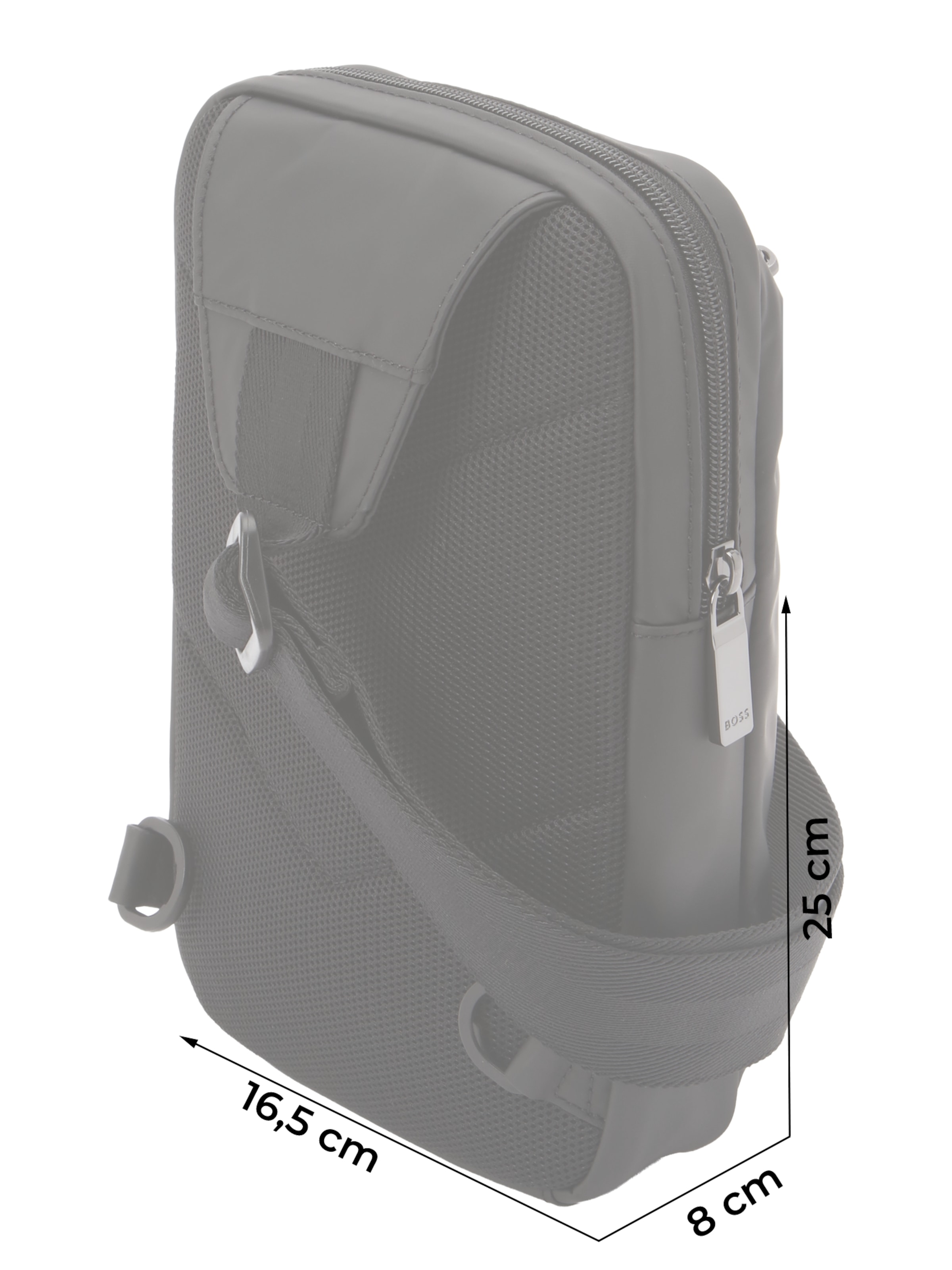 BOSS - Mala de ombro em preto