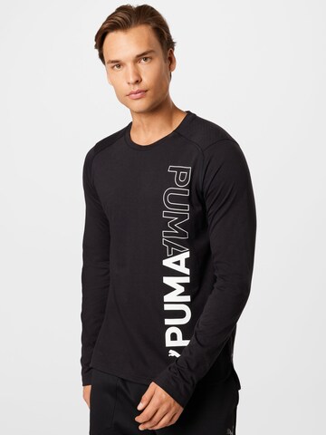 PUMA Performance Shirt in Black: front