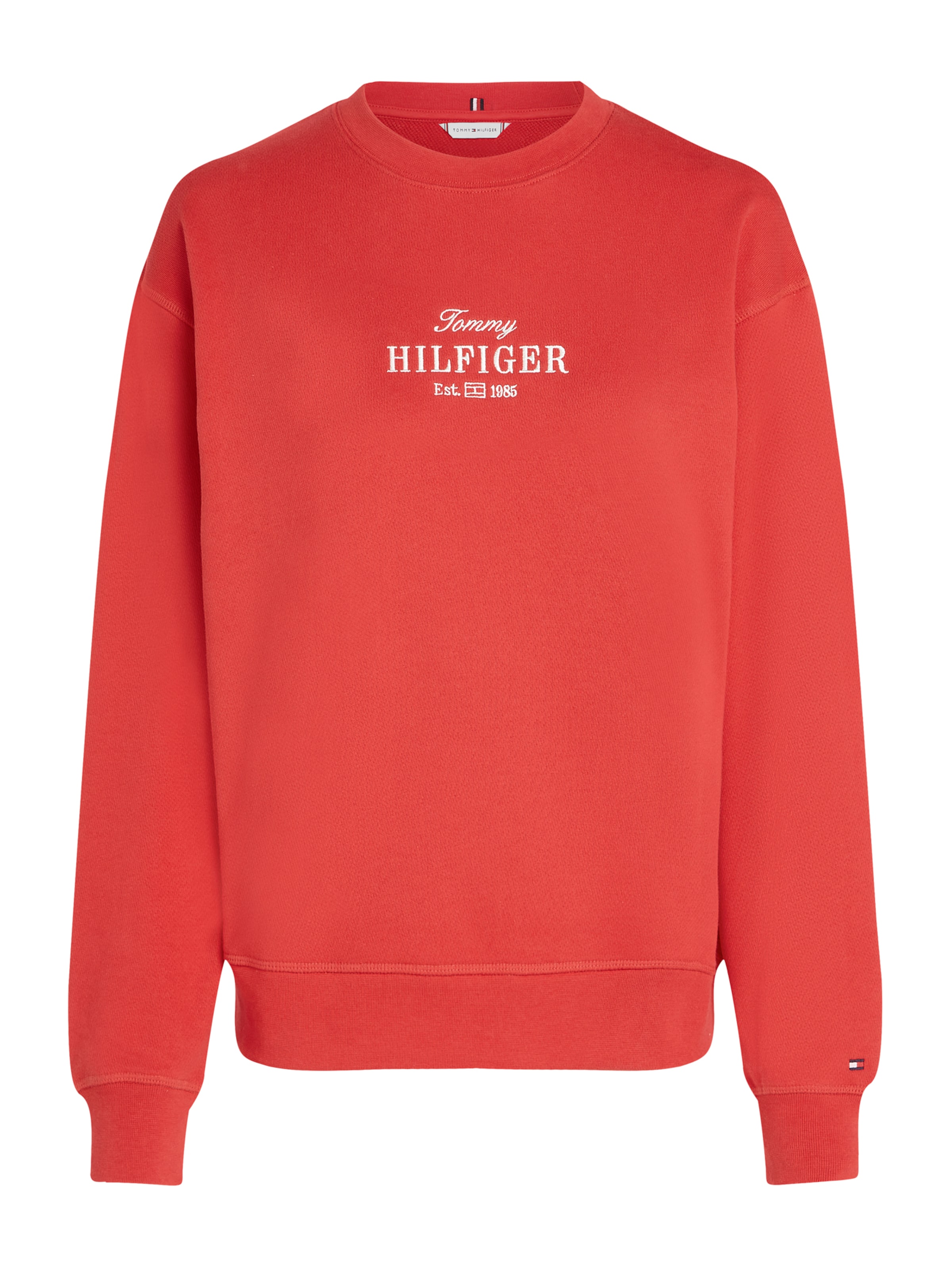 TOMMY HILFIGER Sweatshirt i rød: forside