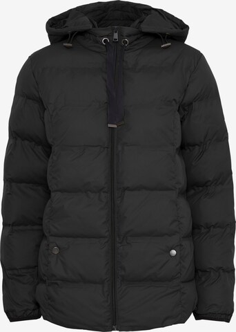 Fransa Winter Jacket 'Bafab' in Black: front