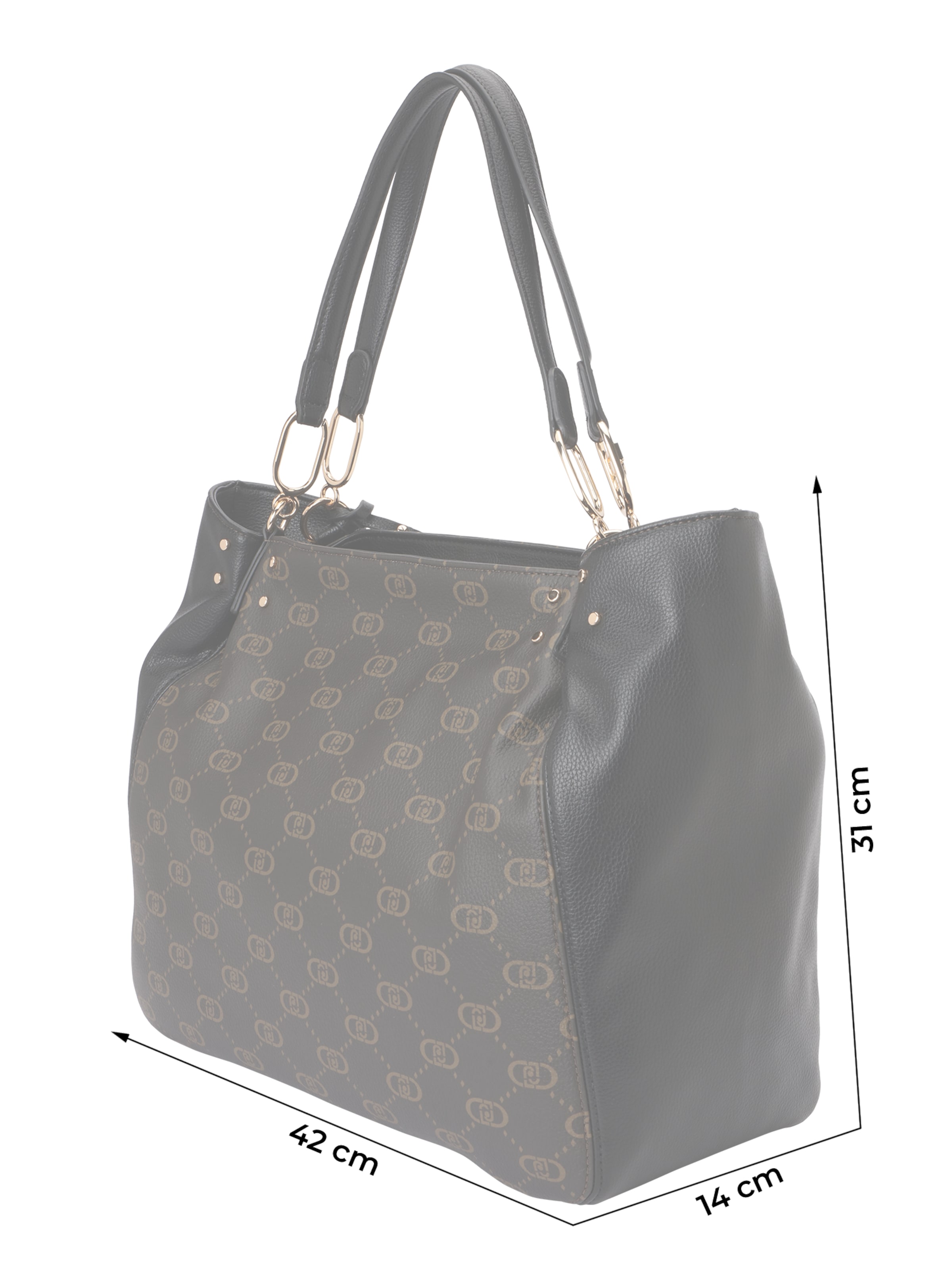 Liu Jo Μεγάλη τσάντα σε μαύρο