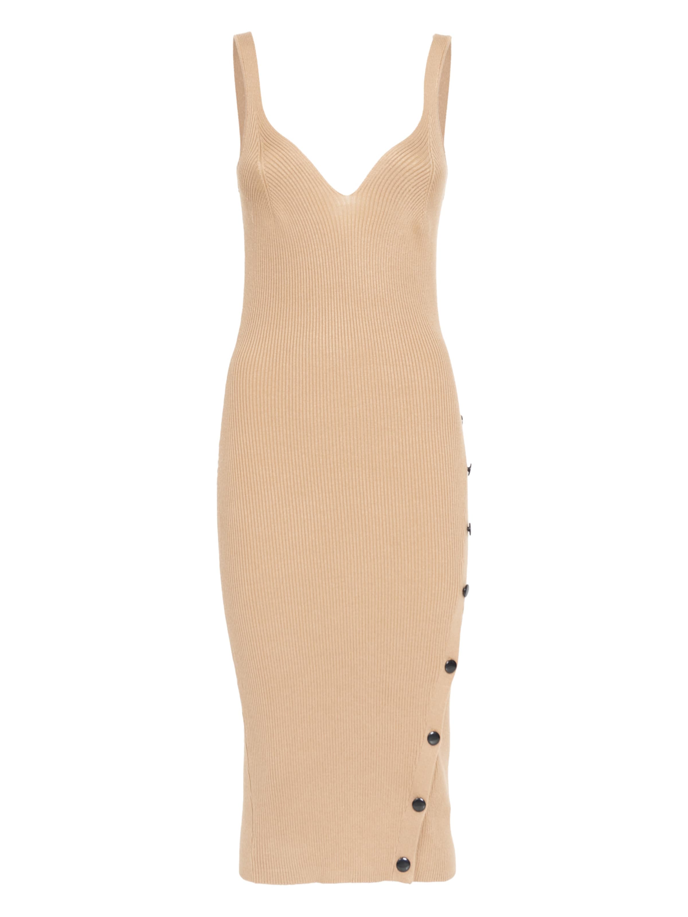 Influencer - Vestido en beige: frente