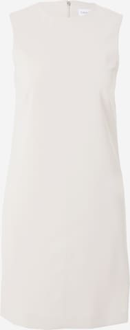 Calvin Klein Pouzdrové šaty – béžová: přední strana