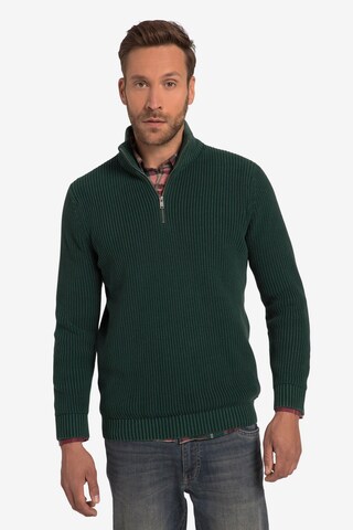 Pull-over JP1880 en vert : devant