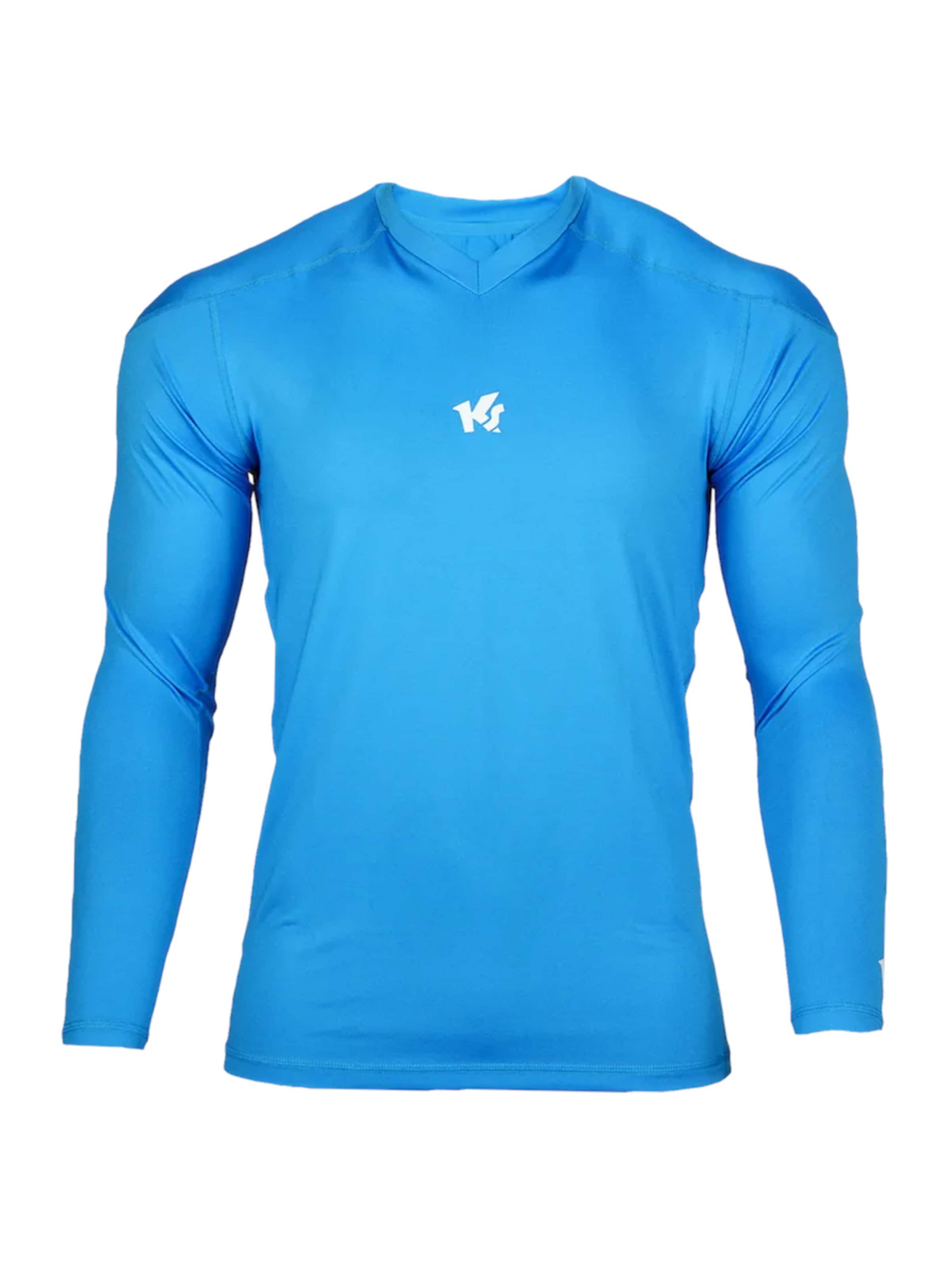KEEPERsport Base Layer in Blue: front