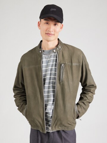 FREAKY NATION Between-season jacket 'Meik' in Green: front