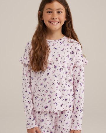 WE Fashion Nachtkledij in Wit