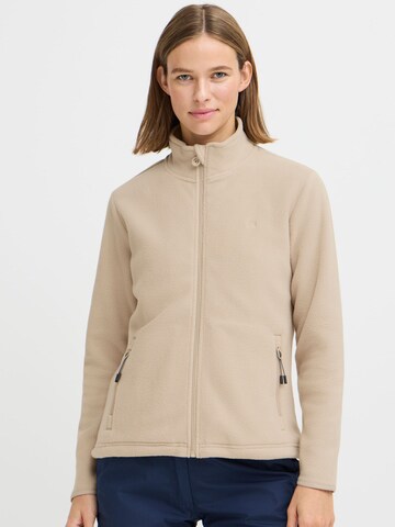 Giacca per outdoor 'Conna' di North Bend in beige: frontale