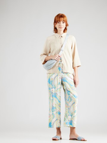 s.Oliver BLACK LABEL Wide leg Trousers in Beige