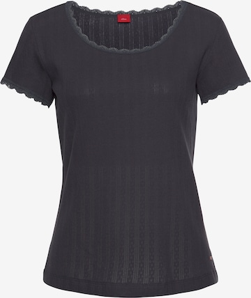 T-shirt s.Oliver en gris : devant